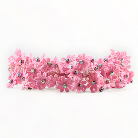 Best pink flower crowns for girls by Sienna Likes to Party