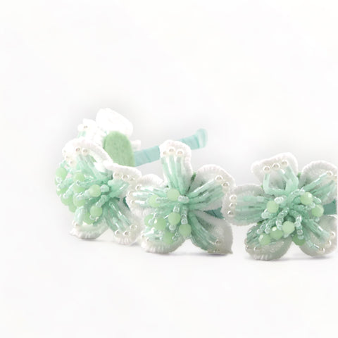 Girls Mint Hair Accessories