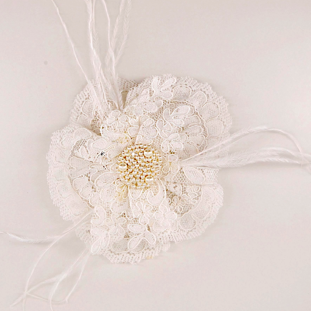 The Mademoiselle Celine Lace Hair Clip