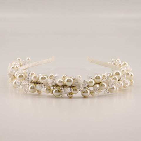 The Juileta Pearl Designer Headband.