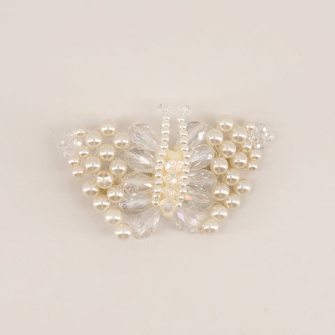 The Lady Annabella Pearl Butterfly Hair Clip.